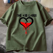 Tarzsokak Çocuk Laroi T Shirt Pamuk Kısa Kollu O Boyun Tshirt Erkekler Streetwear Boy T-Shirt Erkek Kıs