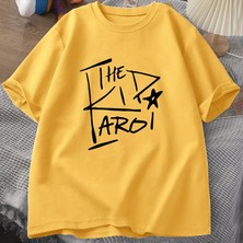 Tarz Sokak Çocuk Laroi Pamuk T-Shirt Erkek Üstleri Yaz Kısa Kollu Tee Erkekler Giyim Tees Baskı O-Boyun