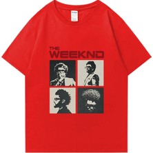 Tarz Sokak Saat Sonra Hafta Içi Albüm Grafik T Shirt Erkek Kadın Vintage Hip Hop Streetwear Boy Kısa Kol