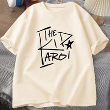 Tarz Sokak Çocuk Laroi Pamuk T-Shirt Erkek Üstleri Yaz Kısa Kollu Tee Erkekler Giyim Tees Baskı O-Boyun