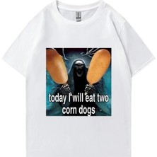 Tarz Sokak Retro Iskelet Meme Grafik T-Shirt Erkek Kadın Vintage Artı Boyutu Üstleri Saf Pamuk Kısa Koll