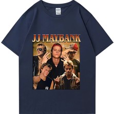 Tarz Sokak Serisi Outer Banks 3 Grafik T-Shirt Erkek Kadın Vintage Hip Hop Streetwear Jj Maybank Pamuk R