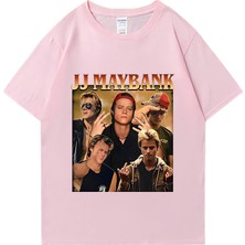 Tarz Sokak Serisi Outer Banks 3 Grafik T-Shirt Erkek Kadın Vintage Hip Hop Streetwear Jj Maybank Pamuk R