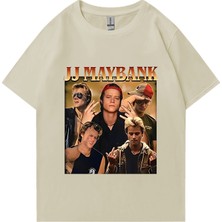 Tarz Sokak Serisi Outer Banks 3 Grafik T-Shirt Erkek Kadın Vintage Hip Hop Streetwear Jj Maybank Pamuk R