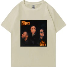 Tarz Sokak Rap Fugees Efsane Grup Vintage 90S T Shirt Yaz Klasik Erkek Kadın Günlük T-Shirt Grafik