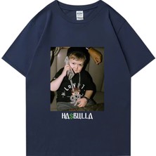 Tarz Sokak Vintage Hasbulla Mücadele T Shirt Yaz Erkek Kadın Moda Grafikli Tişört Boy Kısa Kollu Sa