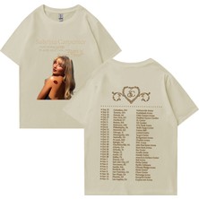 Tarz Sokak Sabrina Marangoz T-Shirt Yaz Kadın Erkek Kısa Kollu Hip Hop Artı Boyutu Pamuk T-Shirt Gerilem