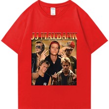 Tarz Sokak Serisi Outer Banks 3 Grafik T-Shirt Erkek Kadın Vintage Hip Hop Streetwear Jj Maybank Pamuk R