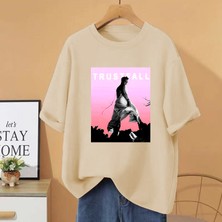Tarz Sokak Şarkıcı P!nk Pembe Trustfall Müzik Turu Vintage Grafik T-Shirt Erkek Kadın Hip Hop Stree