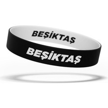 Beşiktaş Lisanslı Bileklik Siyah Kartal Ahşap Kutulu