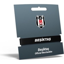 Beşiktaş Lisanslı Bileklik Siyah Kartal Ahşap Kutulu