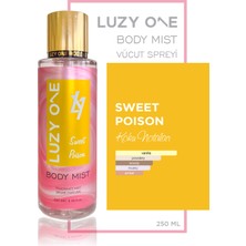 Luzy One Sweet Poison Body Mist / Vücut Spreyi (Vanilya Kokulu) - 250 ml