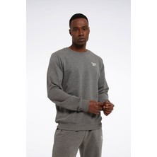 Reebok Rı Ft Left Chest Crew Gri/antrasit Erkek Sweatshirt 101965467