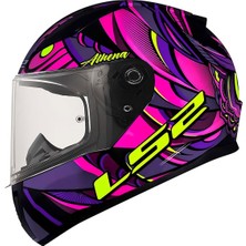 Ls2 Rapıd 2 Athena Siyah-Mor Kask