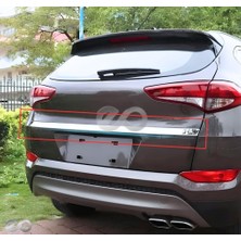 Ebal Oto Hyundai Tucson Krom Bagaj Çıtası 2015 ve Üzeri Paslanmaz Çelik