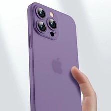 Ekılıf Apple iPhone 14 Pro Max - Kılıf Koruyucu Sert Eko Pp Kapak - Derin Mor