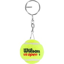 Wilson Us Open Tennis Balls Keychain Tenis Topu Anahtarlık Z5452