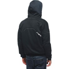Daınese Ceket/daemon-X Safety Hoodıe Full Zıp Blk Blk Wht
