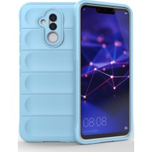 Huawei Mate 20 Lite Kılıf Elde Tutma Kolaylıkla Kaydırmaz Kenar Line Dizayn Optietnik Kapak