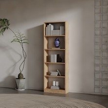 Ilay Suntalam Kitaplık ( 200 x 60 x 24) Atlantik Çam ( Mat )