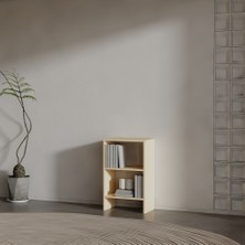 Pulse Suntalam Kitaplık ( 80 x 50 x 30 ) Krem ( Mat )