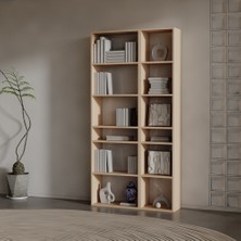 Aro Suntalam Kitaplık ( 200 x 100 x 37 ) Cappicino