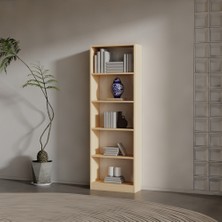 Ilay Suntalam Kitaplık ( 200 x 60 x 24) Akçaağaç ( Mat )