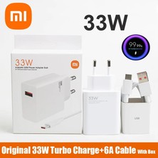 Adonis Premium Xiaomi Tüm Modellerle Uyumlu Type C 33W Hızlı Şarj Aleti