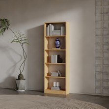 Ilay Suntalam Kitaplık ( 200 x 60 x 24) Bambu ( Mat )