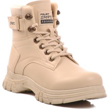 Polact Ayakmod Bej Kadın Bot