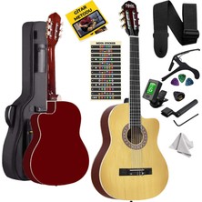 Midex MGX-100NT-BAG Üst Seviye Klasik Gitar 4/4 Sap Ayarlı