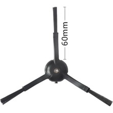 RotRever Roborock S8, S8 Plus, S8 Pro Ultra Uyumlu Fırça Hepa Filtre Mop Paspas Yedek Parça Seti-Siyah 8 Parça