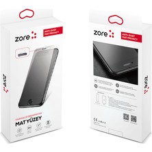 Ekılıf Apple iPhone Xs 5.8 - Ekran Koruyucu Anti-Dust Mat Hayalet Temperli Cam - Şeffaf