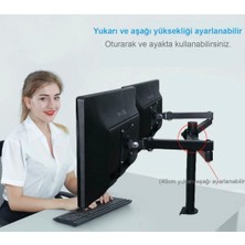 World Of The World Hareketli Çelik Monitör Tutucu 2'li