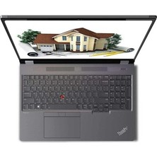 Lenovo Thinkpad Mws P16 V2 Intel Core I9-13980HX 32GB 8tb SSD RTX3500 Ada 12GB W11P 16" Taşınabilir Iş Istasyonu Workstation 21FA000GTX-A4