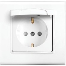 Viko Linnera Kapaklı Topraklı Priz Ç.k.