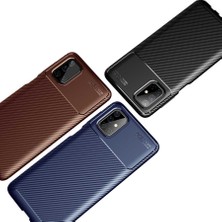 ZORE Samsung Galaxy M51 Kılıf Zore Negro Silikon Kapak-Lacivert