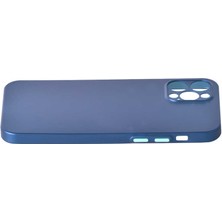 ZORE Apple iPhone 12 Pro Kılıf ​​​​zore Slims Kapak-Saks Mavi