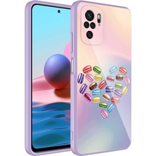 Zore Xiaomi Poco M5S Kılıf Kamera Korumalı Desenli Sert Silikon Zore Epoksi Kapak-No1