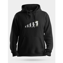Nirvoda Goku Evrim Unisex Kapüşonlu Sweatshirt