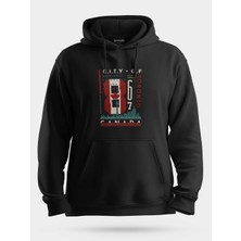 Nirvoda Toronto Kanada Yazılı Unisex Kapüşonlu Sweatshirt