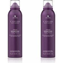 Alterna Ekonomik Ikili  Caviar Clinical Densifying Styling Mousse 145 ml