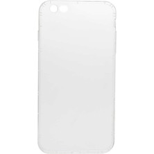 Zore Apple iPhone 6 Plus Uyumlu  Süper Silikon Kapak-Renksiz