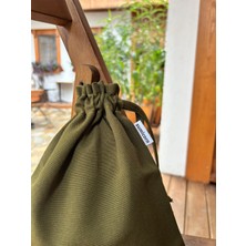 Sumicorn Design Soft Ekolojik Bez Kese,keten Büzgülü Ipli Düzenleyici Kese,makyaj Seyahat Çantası