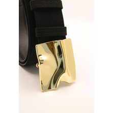 Busense Gold Gleam Şık Kemer