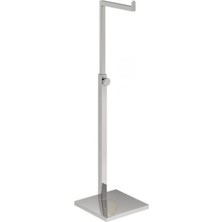 Ayarlanabilir Krom Kaplama Çanta Standı - Elegan Çanta Teşhir Askısı