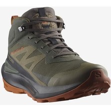 Salamon Salomon Elixir Activ Mid Gore-Tex Erkek Outdoor Botu Haki