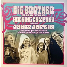 Big Brother And The Holding Company, Janis Joplin / Live At The Grande Ballroom Detroit; March 2, 1968 (Plak)