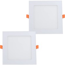 Maxled Yüksek Verimli 12W Sıva Altı LED Panel Spot MX-1032 - Kare Tasarım| Yüksek Verim, Enerji Tasarrufu ve Uzun Ömür