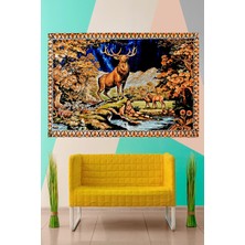 Vendini Vintage Serisi Duvar Halısı Duvar Örtüsü Wall Tapestry